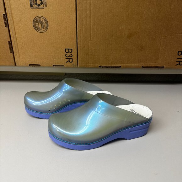 Dansko Sonja mule - iridescent pearl - size 38 - Picture 3 of 6